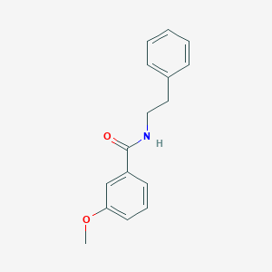molecular formula C16H17NO2 B312454 3-methoxy-N-(2-phenylethyl)benzamide 