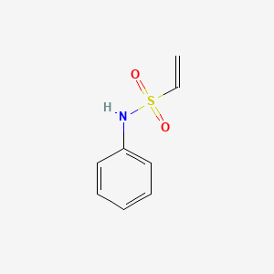 molecular formula C8H9NO2S B3124583 N-苯乙烯磺酰胺 CAS No. 3192-10-7