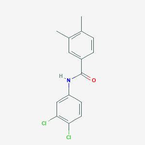 molecular formula C15H13Cl2NO B312466 N-(3,4-dichlorophenyl)-3,4-dimethylbenzamide 