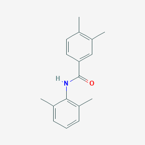 molecular formula C17H19NO B312467 N-(2,6-dimethylphenyl)-3,4-dimethylbenzamide 