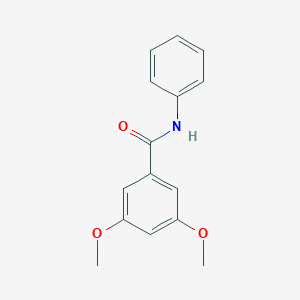 molecular formula C15H15NO3 B312481 3,5-dimethoxy-N-phenylbenzamide 