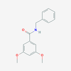 molecular formula C16H17NO3 B312482 N-benzyl-3,5-dimethoxybenzamide 