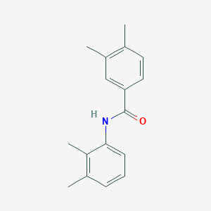 molecular formula C17H19NO B312483 N-(2,3-dimethylphenyl)-3,4-dimethylbenzamide 