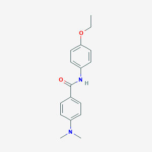 molecular formula C17H20N2O2 B312486 4-(dimethylamino)-N-(4-ethoxyphenyl)benzamide 