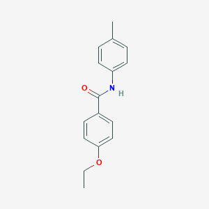 molecular formula C16H17NO2 B312493 4-ethoxy-N-(4-methylphenyl)benzamide 