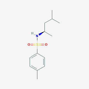 molecular formula C13H21NO2S B312501 N-(1,3-dimethylbutyl)-4-methylbenzenesulfonamide 