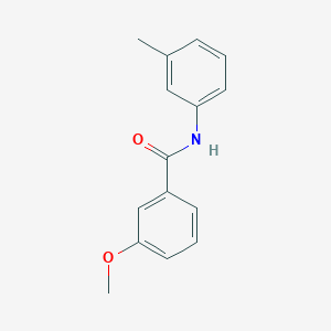 molecular formula C15H15NO2 B312504 3-methoxy-N-(3-methylphenyl)benzamide 