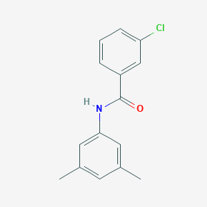 molecular formula C15H14ClNO B312516 3-chloro-N-(3,5-dimethylphenyl)benzamide 