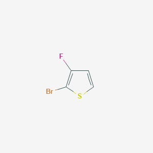 molecular formula C4H2BrFS B3125400 2-溴-3-氟噻吩 CAS No. 32431-78-0