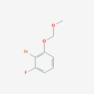 molecular formula C8H8BrFO2 B3125429 2-溴-1-氟-3-(甲氧基甲氧基)苯 CAS No. 324769-11-1