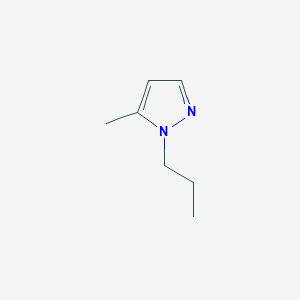 molecular formula C7H12N2 B3125451 5-甲基-1-丙基-1H-吡唑 CAS No. 32493-03-1