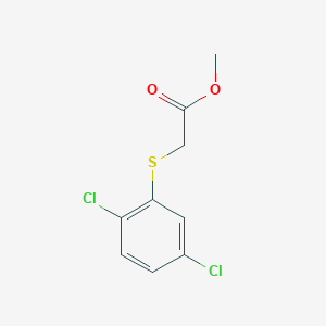 B3125505 Methyl 2-[(2,5-dichlorophenyl)sulfanyl]acetate CAS No. 325700-70-7