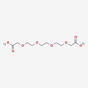 molecular formula C10H18O8 B3125643 3,6,9,12-Tetraoxatetradecane-1,14-dioic acid CAS No. 32775-08-9