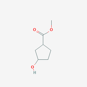 molecular formula C7H12O3 B3125659 3-羟基环戊烷甲酸甲酯 CAS No. 32811-76-0