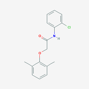 molecular formula C16H16ClNO2 B312574 N-(2-chlorophenyl)-2-(2,6-dimethylphenoxy)acetamide 
