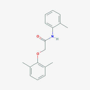 molecular formula C17H19NO2 B312578 2-(2,6-dimethylphenoxy)-N-(2-methylphenyl)acetamide 