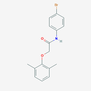 molecular formula C16H16BrNO2 B312580 N-(4-bromophenyl)-2-(2,6-dimethylphenoxy)acetamide 
