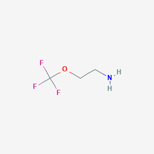 molecular formula C3H6F3NO B3125800 2-(三氟甲氧基)乙胺 CAS No. 329710-83-0