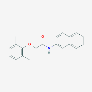molecular formula C20H19NO2 B312582 2-(2,6-dimethylphenoxy)-N-(2-naphthyl)acetamide 