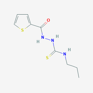 N-propyl-2-(2-thienylcarbonyl)-1-hydrazinecarbothioamide