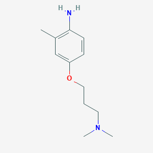 4-[3-(Dimethylamino)propoxy]-2-methylaniline