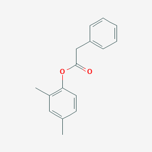 molecular formula C16H16O2 B312606 2,4-Dimethylphenyl phenylacetate 