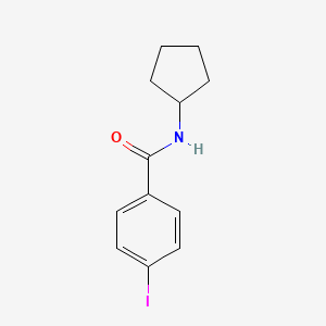 N-cyclopentyl-4-iodobenzamide