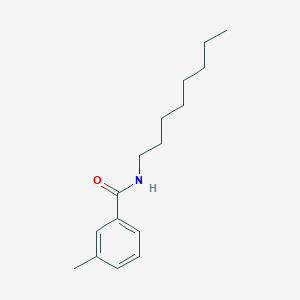 molecular formula C16H25NO B312611 3-methyl-N-octylbenzamide 