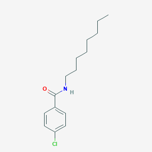 molecular formula C15H22ClNO B312616 4-chloro-N-octylbenzamide 