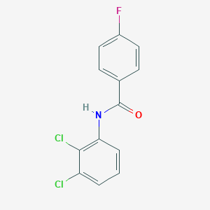 molecular formula C13H8Cl2FNO B312623 N-(2,3-dichlorophenyl)-4-fluorobenzamide 