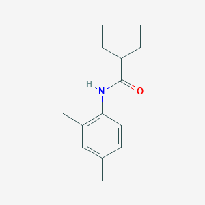 molecular formula C14H21NO B312626 N-(2,4-dimethylphenyl)-2-ethylbutanamide 