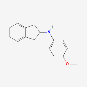 N-(4-methoxyphenyl)-2,3-dihydro-1H-inden-2-amine