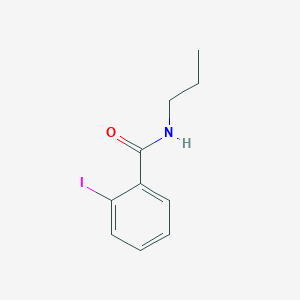 molecular formula C10H12INO B3126333 2-iodo-N-propylbenzamide CAS No. 333349-52-3