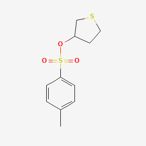 molecular formula C11H14O3S2 B3126370 四氢噻吩-3-基 4-甲苯磺酸酯 CAS No. 3334-01-8