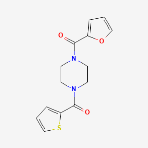 4-(2-Furylcarbonyl)piperazinyl 2-thienyl ketone