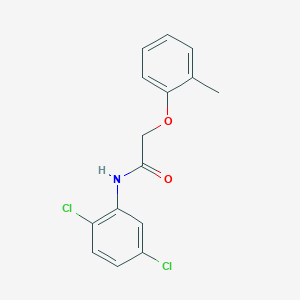 molecular formula C15H13Cl2NO2 B312644 N-(2,5-dichlorophenyl)-2-(2-methylphenoxy)acetamide 
