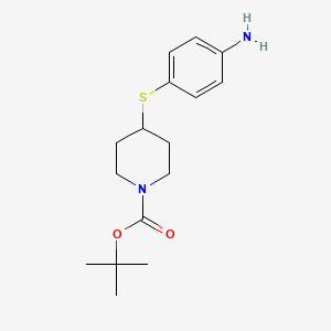 Tert-butyl 4-(4-aminophenylthio)piperidine-1-carboxylate