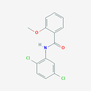 molecular formula C14H11Cl2NO2 B312646 N-(2,5-dichlorophenyl)-2-methoxybenzamide 