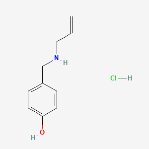 4-{[(Prop-2-en-1-yl)amino]methyl}phenol hydrochloride