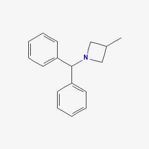 molecular formula C17H19N B3126673 1-苯并二甲基-3-甲基氮杂环己烷 CAS No. 336182-51-5