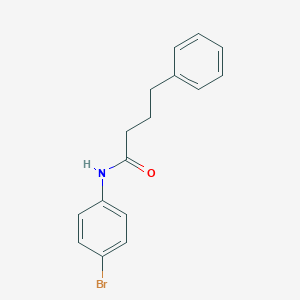 molecular formula C16H16BrNO B312673 N-(4-Bromophenyl)-4-phenylbutanamide 