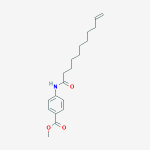 molecular formula C19H27NO3 B312675 Methyl 4-(10-undecenoylamino)benzoate 