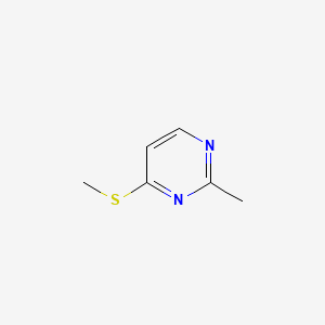 molecular formula C6H8N2S B3126762 2-Methyl-4-methylthiopyrimidine CAS No. 33779-33-8