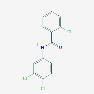 molecular formula C13H8Cl3NO B312680 2-chloro-N-(3,4-dichlorophenyl)benzamide 