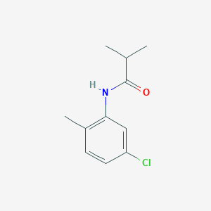 molecular formula C11H14ClNO B312683 N-(5-chloro-2-methylphenyl)-2-methylpropanamide 