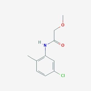 molecular formula C10H12ClNO2 B312684 N-(5-chloro-2-methylphenyl)-2-methoxyacetamide 