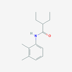 molecular formula C14H21NO B312691 N-(2,3-dimethylphenyl)-2-ethylbutanamide 