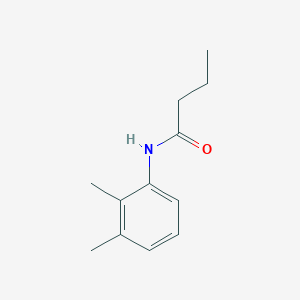 molecular formula C12H17NO B312692 N-(2,3-dimethylphenyl)butanamide 