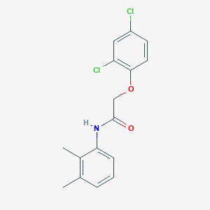 molecular formula C16H15Cl2NO2 B312694 2-(2,4-dichlorophenoxy)-N-(2,3-dimethylphenyl)acetamide 