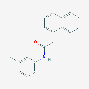 molecular formula C20H19NO B312696 N-(2,3-dimethylphenyl)-2-(1-naphthyl)acetamide 